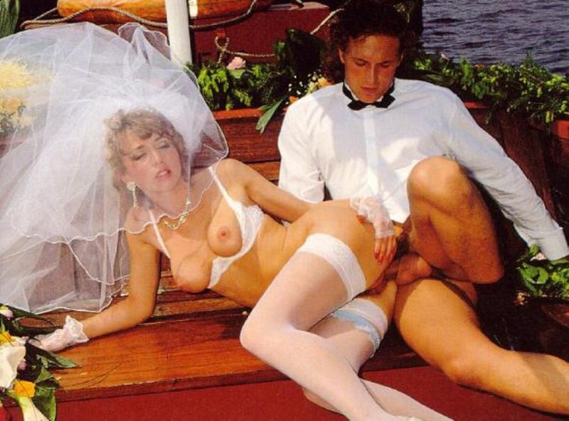 Ретро порно фотографии с невестой